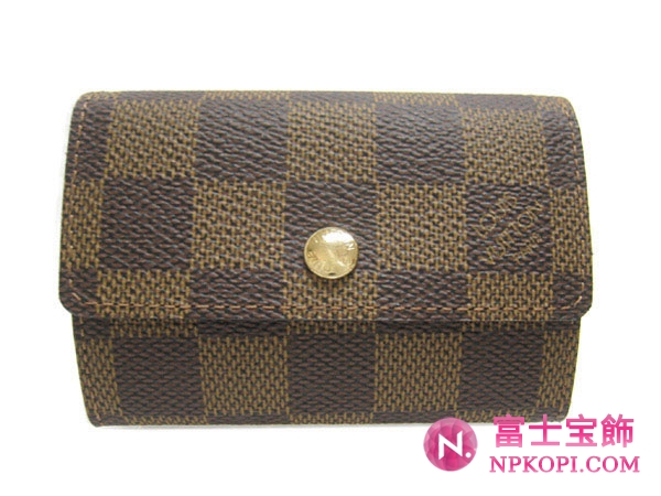 (LOUIS VUITTON)ルイヴィトン ブランドコピー ダミエ四角型コインケース ポルトモネプラ N61930